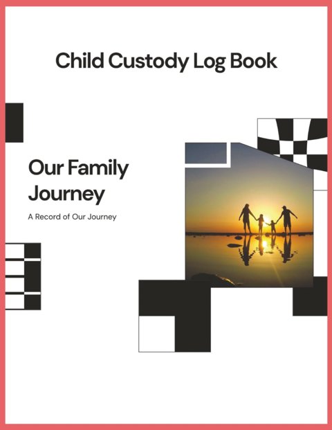 Child Custody Log Book cover
