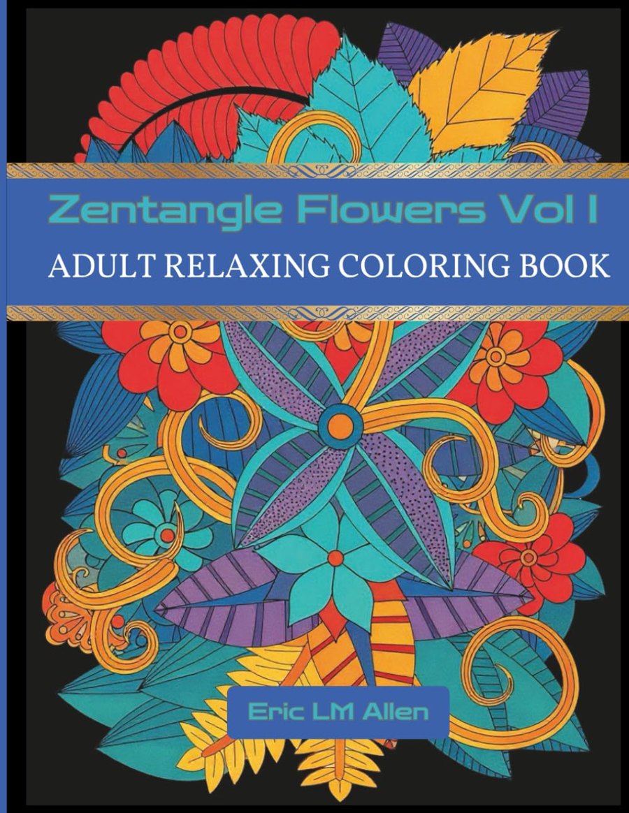 Zentangle Flowers, Volume I cover