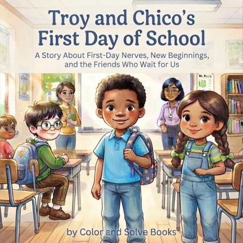 Troy and Chico’s First Day of School cover