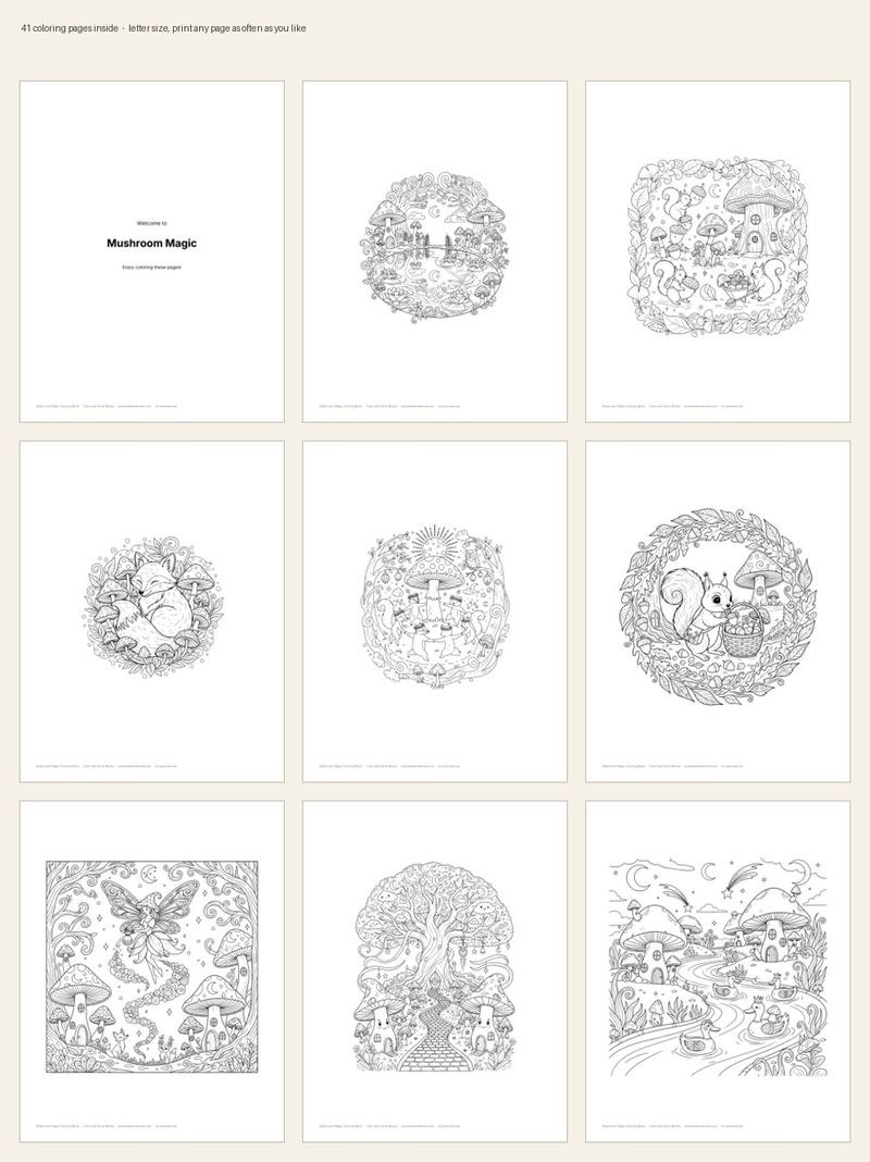 Page sample 4 from Mushroom Magic