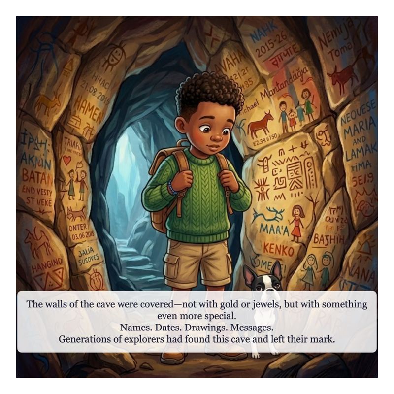 Page sample 2 from Troy and Chico’s Mountain Mystery