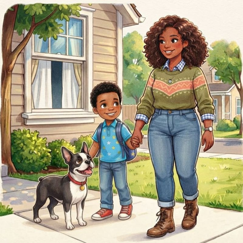 Page sample 1 from Troy and Chico’s First Day of School