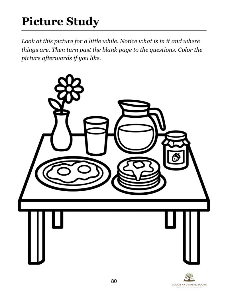Page sample 2 from Easy and Relaxing Memory Activity Book for Seniors